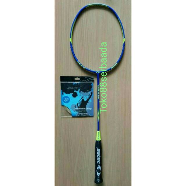 Jual Raket Badminton Astec Galatic 500 / 505 + Senar Astec ORIGINAL ...