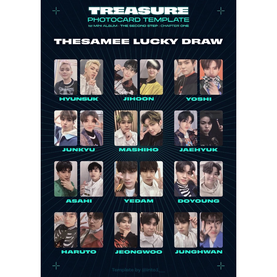 Jual lucky draw (LD) the Samee + Ktown Treasure second step TSS chapter ...