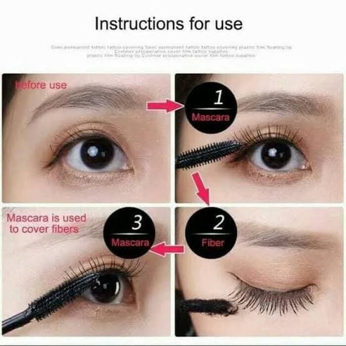 Jual Promo DDK 4D MASCARA LASHES / EYELASH EXTENSIONS Murah Shopee