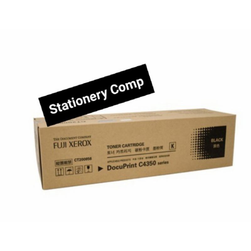 Jual TONER FUJI XEROX DOCUPRINT C4350 BLACK / CT200856 ORIGINAL ...