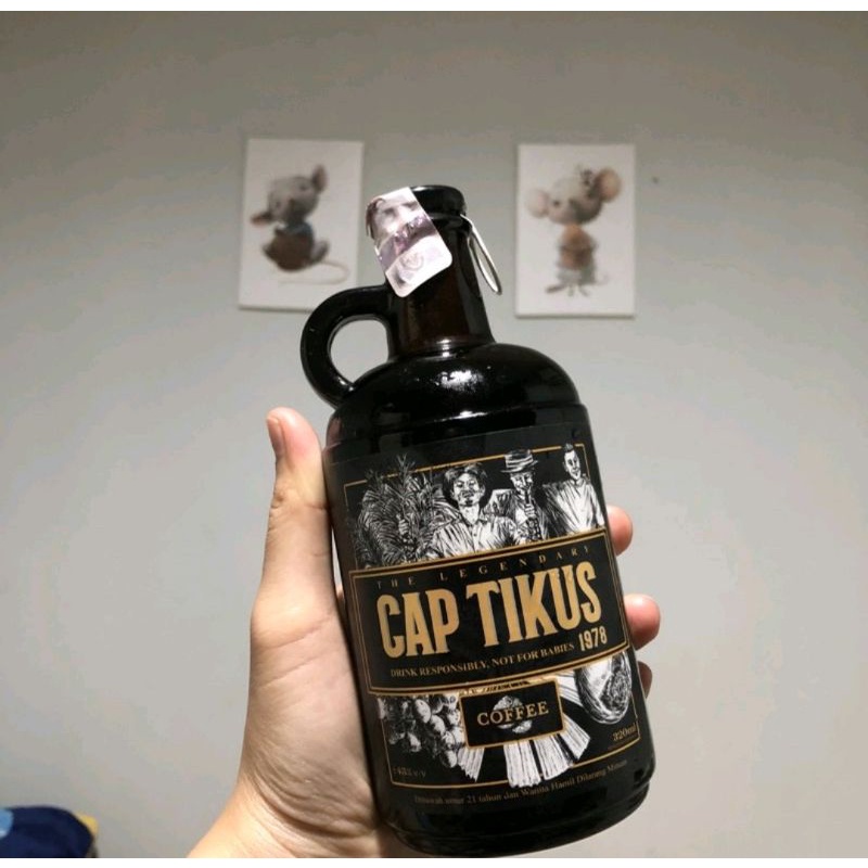 Jual Cap Tikus Khas Minahasa Coffe 320ml Shopee Indonesia