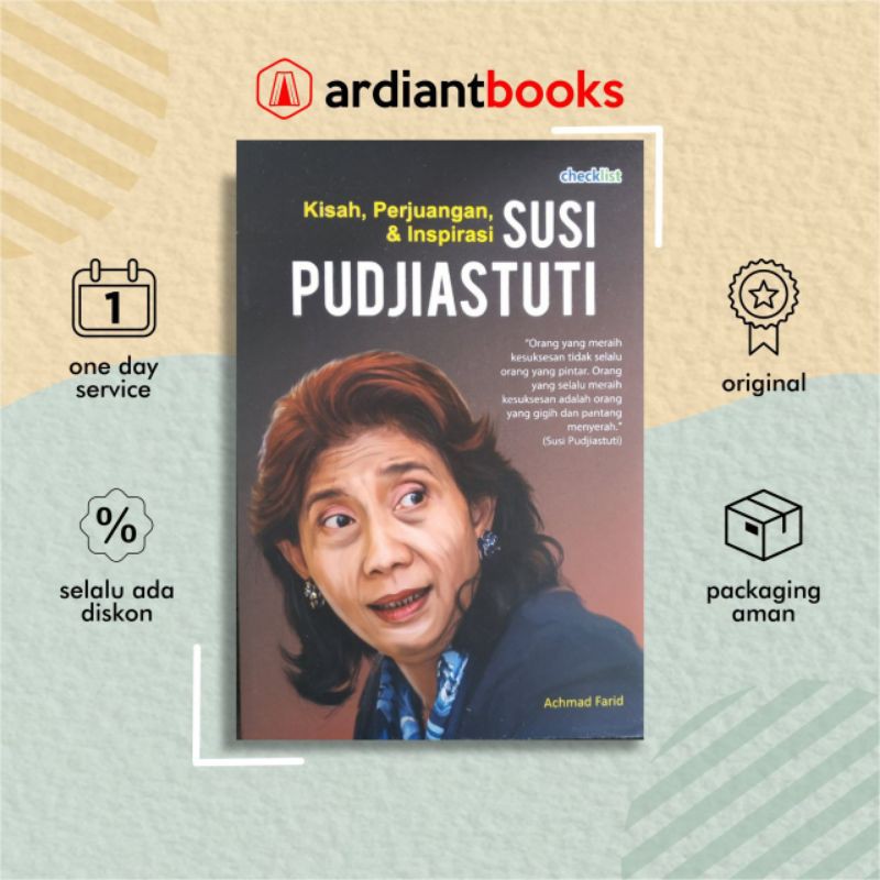 Jual Biografi Kisah Perjuangan Inspirasi Susi Pujiastuti | Shopee Indonesia