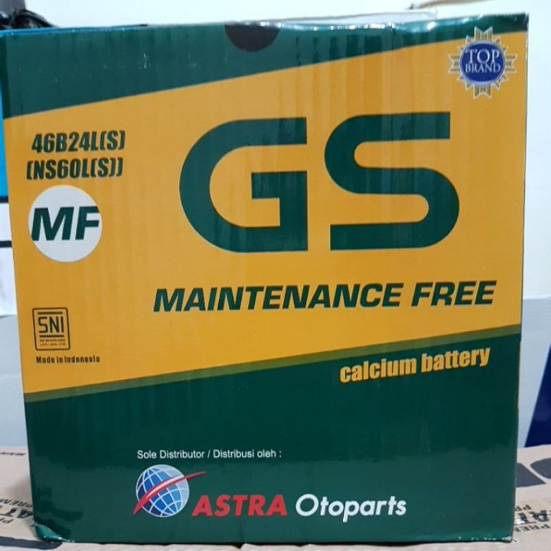 Jual Aki GS MF NS 60 ,NS 60 L , NS 60 LS | Shopee Indonesia