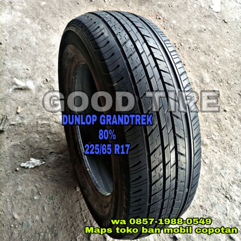 Jual BAN MOBIL 225/65 R17 RING 17 DUNLOP GRENTREK COPOTAN SEKEN BEKAS ...