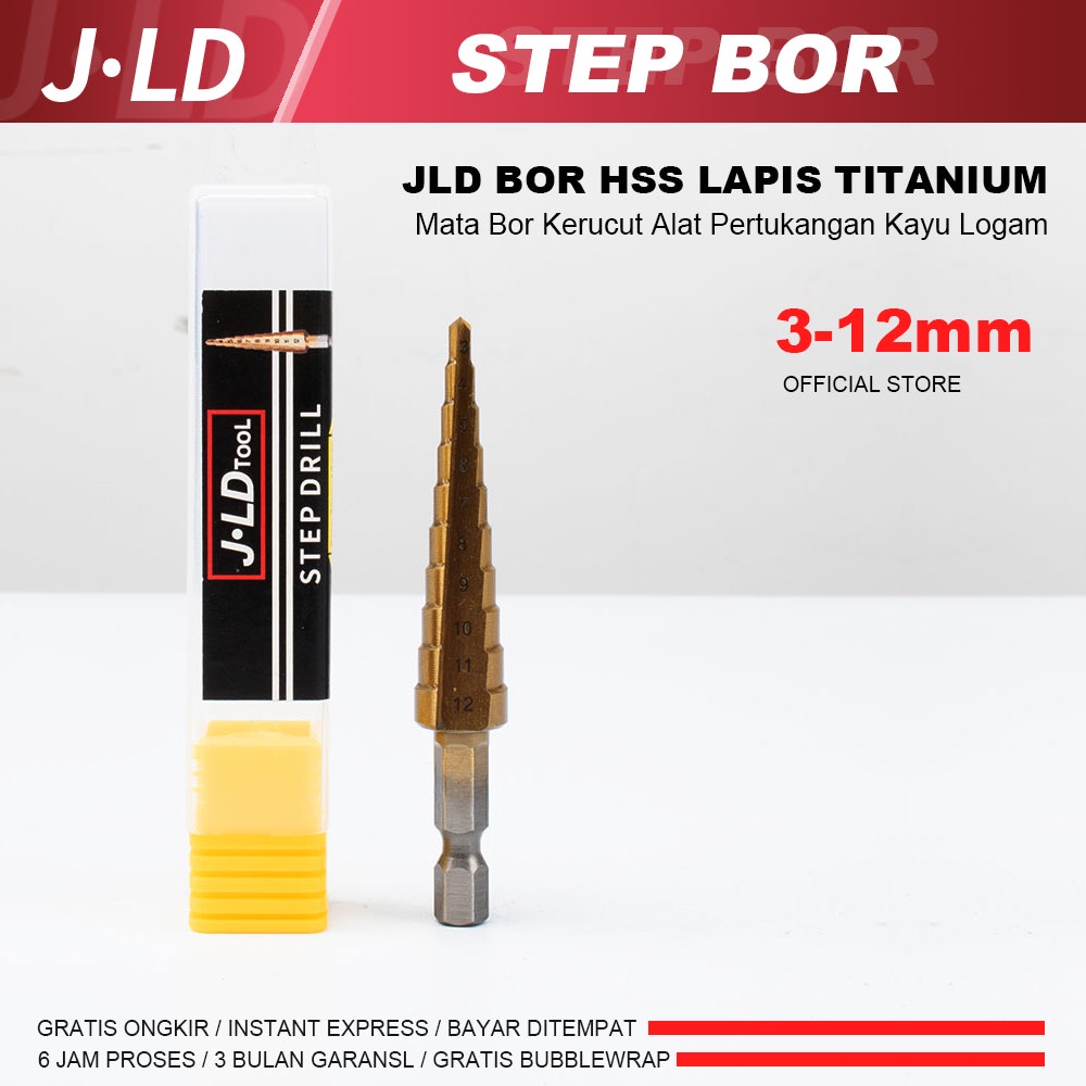 Jual Jld Bor Hss Lapis Titanium Buah Mata Bor Set Mm Mm