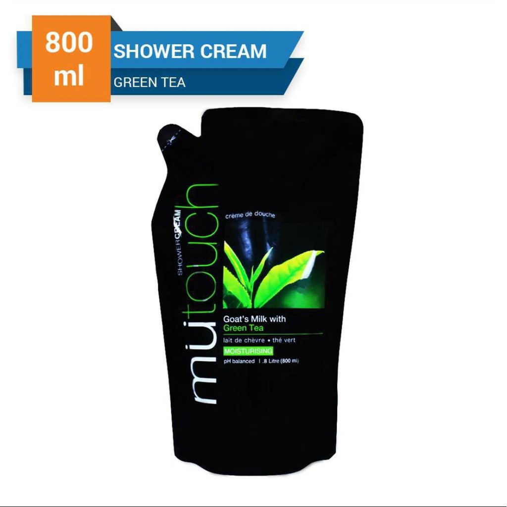 Jual MUTOUCH Shower Cream Refill 800 ml | Shopee Indonesia