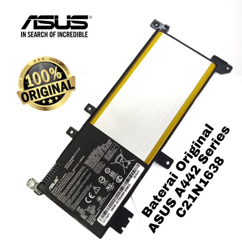 Jual Baterai Batre Battery ORIGINAL Laptop ASUS VivoBook A442 A442U