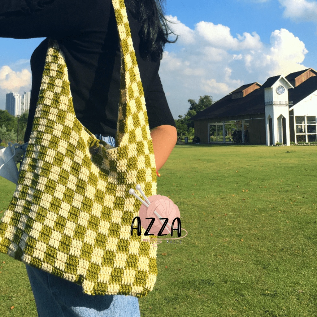 Jual tas rajut cantik | Shopee Indonesia