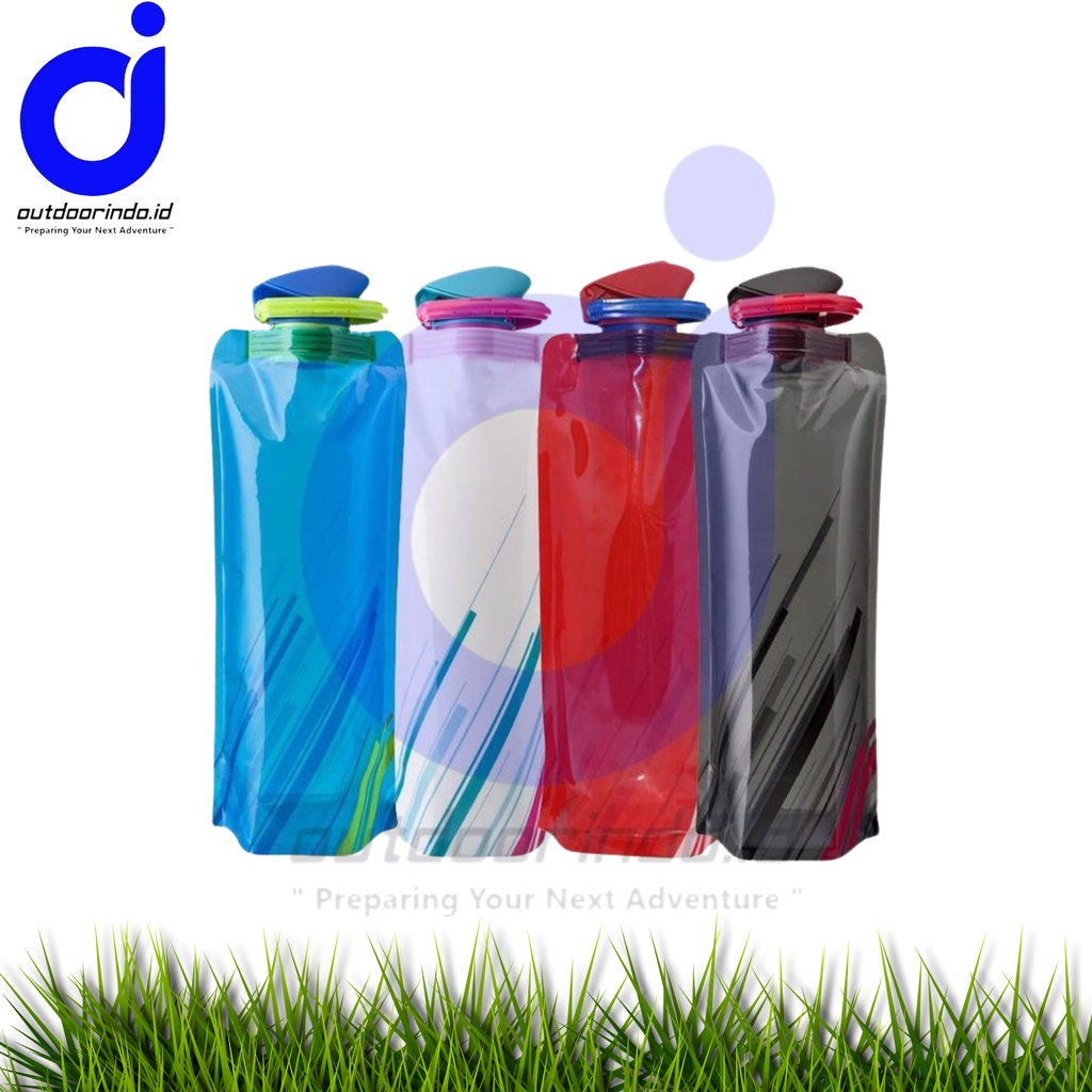 Jual Outdoor Indonesia - 000015 - Botol Minum Lipat 700ml | Shopee ...
