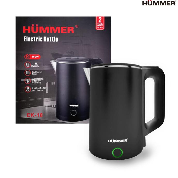 Jual Hummer Kitchen - Teko Listrik Pemanas Air| Electric Kettle - Black ...