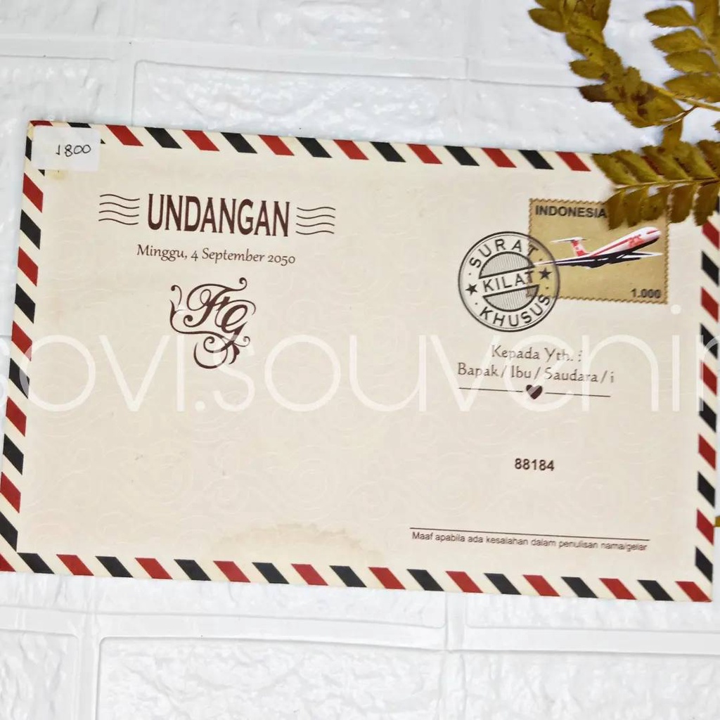 Jual undangan 88184 | Shopee Indonesia
