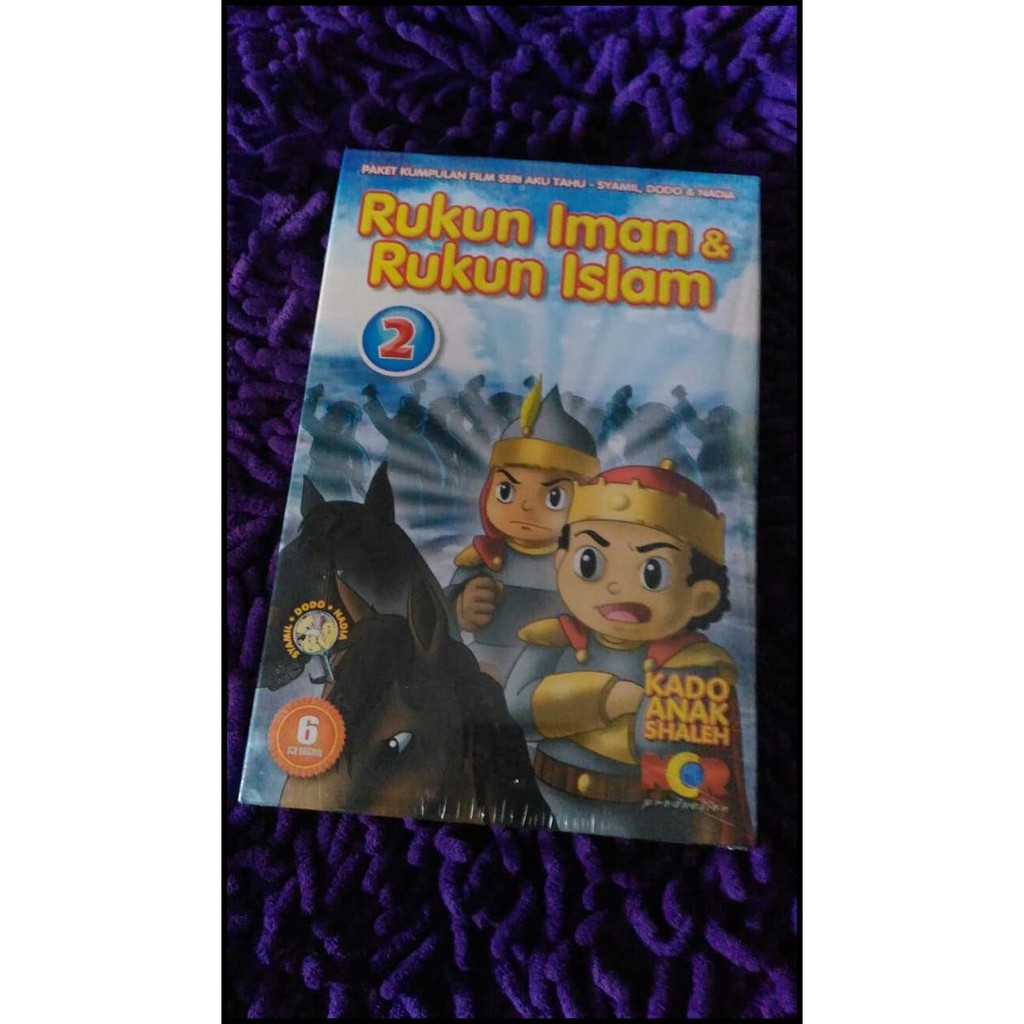 Jual (New Arrival!!) 3 Paket Vcd Anak Syamil Dodo: Rukun Iman Rukun ...