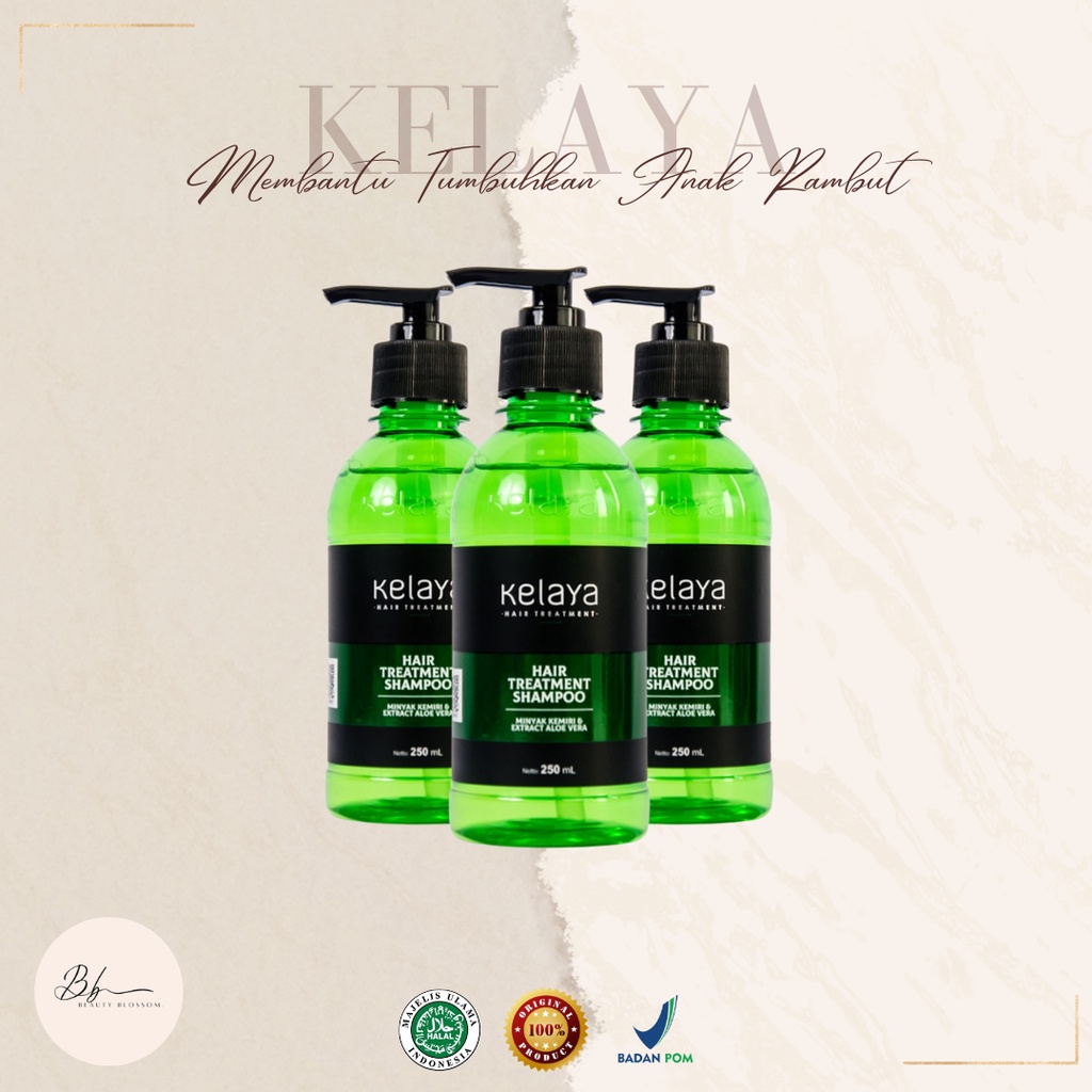 Jual Kelaya Hair Treatment Shampoo Ml Original Bpom Shopee Indonesia