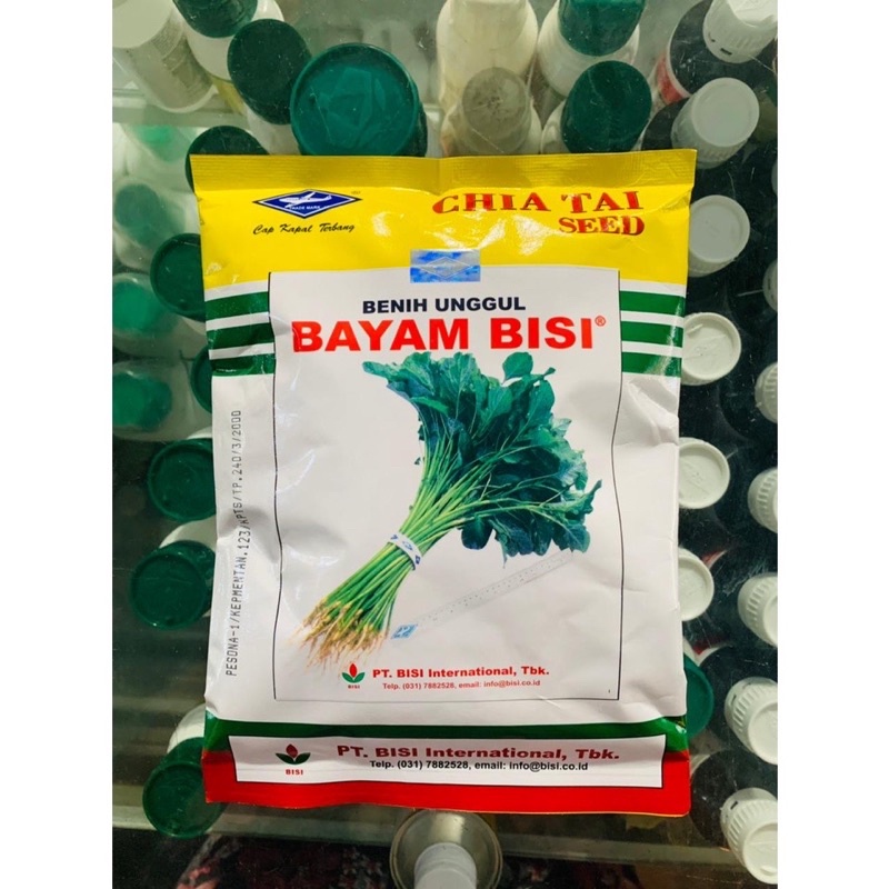 Jual Cod Benih Bayam Bisi Cap Kapal Terbang G Shopee Indonesia