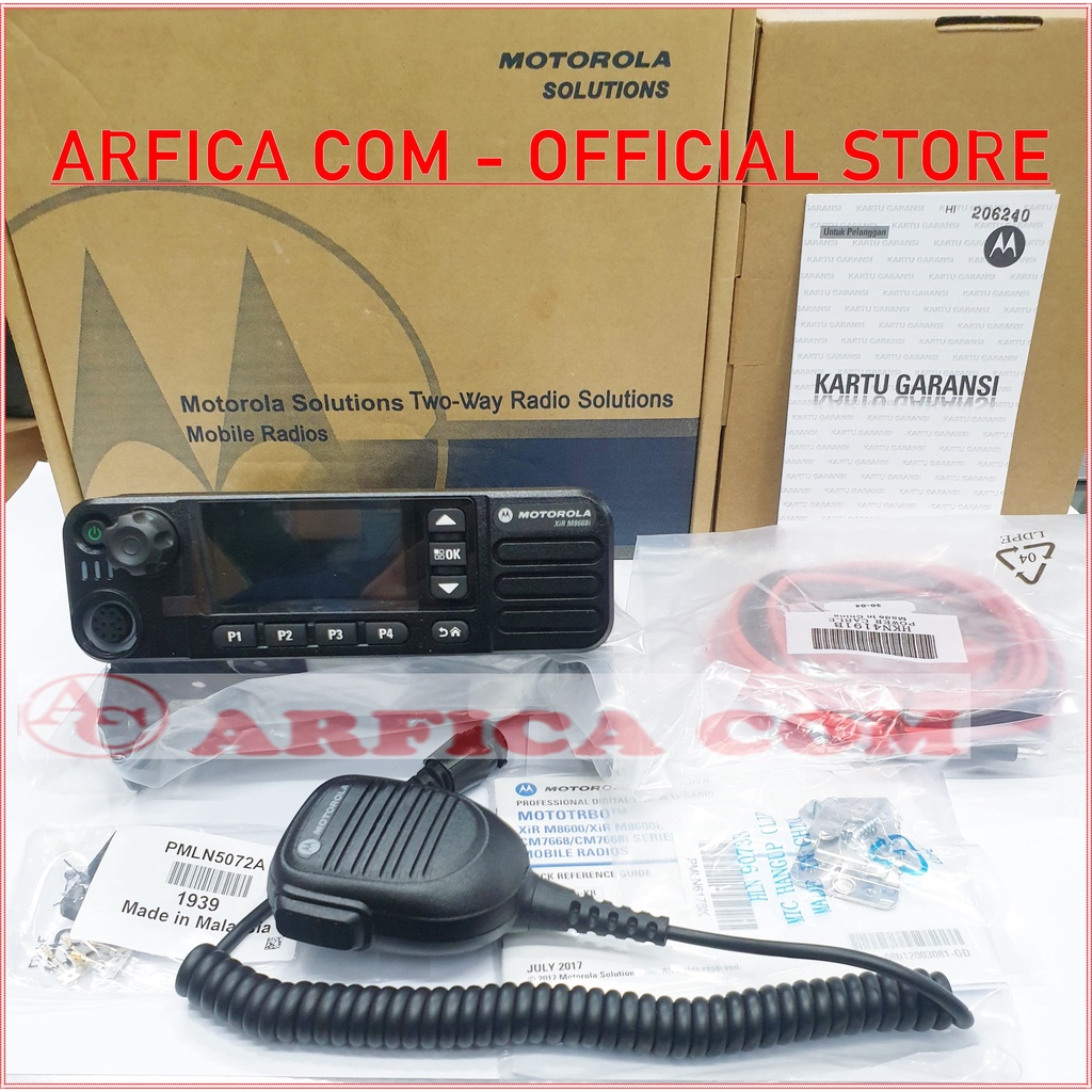 Jual Radio Rig Motorola Xir M I M I Uhf Mhz Rig Digital Motorola M I Uhf