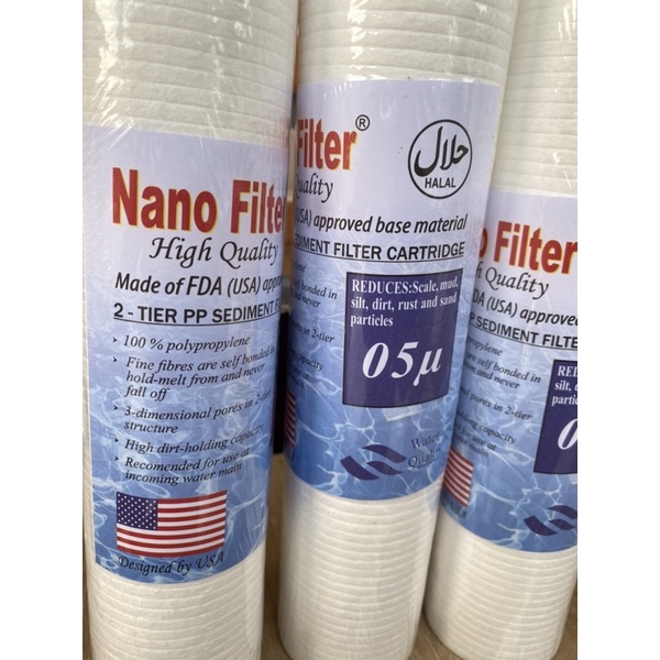 Jual filter galon 05 || NANO filter || sediment filter || filter air ...