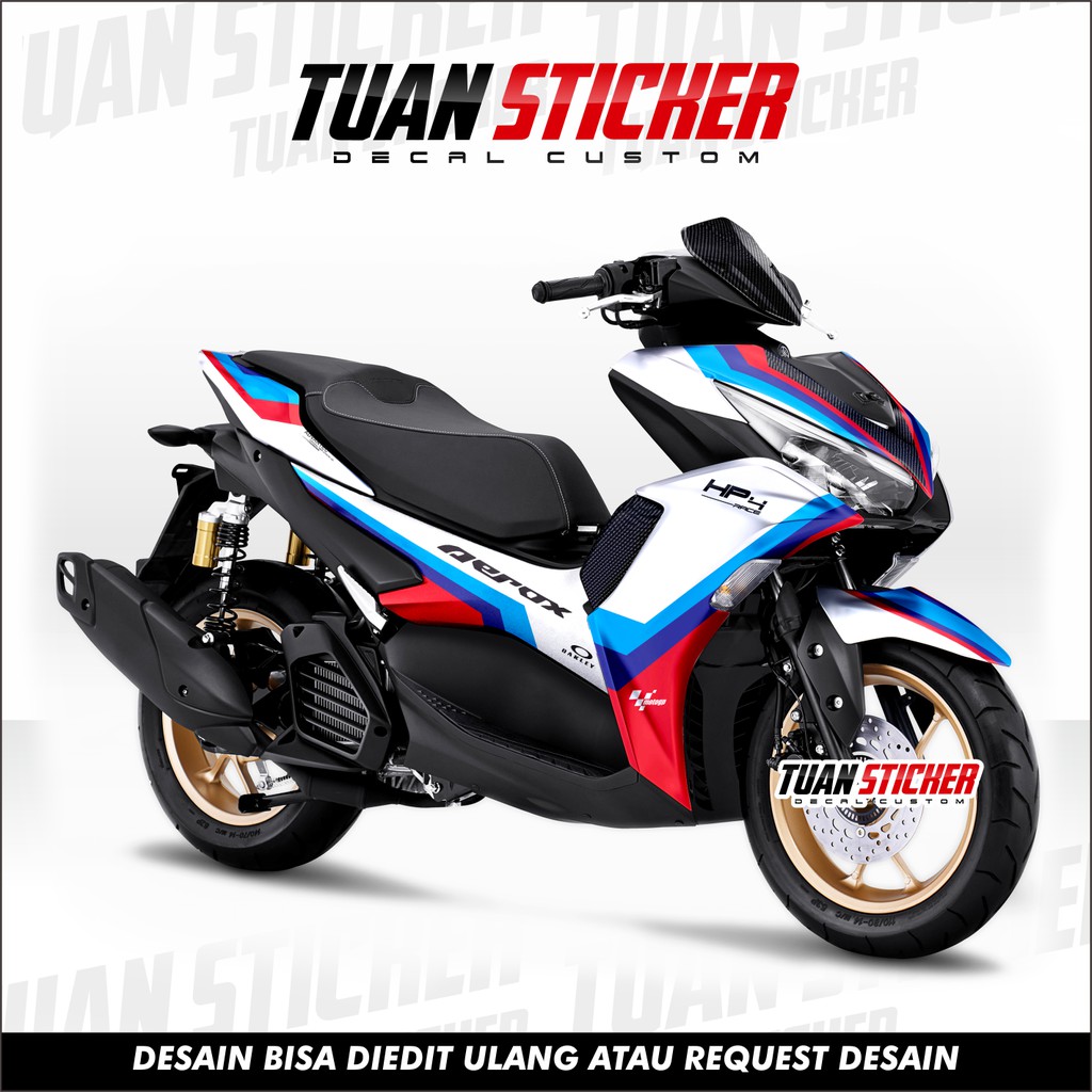 Jual Stiker Aerox Striping Decal All New Aerox Connected Full Body Sticker Aerox