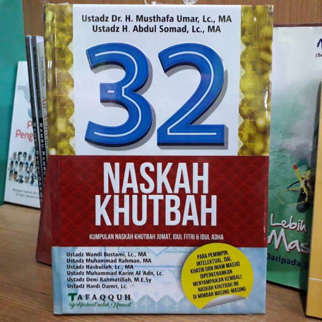 Jual Buku 32 Naskah Khutbah - Hard Cover Ustad Abdul Somad | Shopee ...