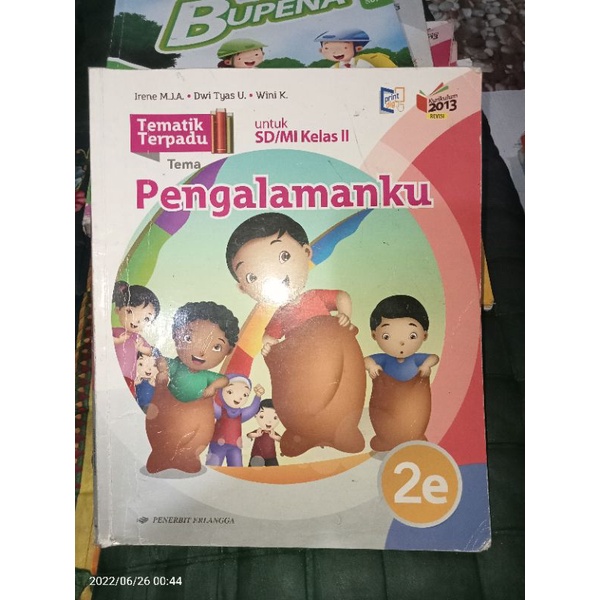 Jual Buku tematik terpadu tema pengalamanku untuk kelas 2 SD | Shopee ...
