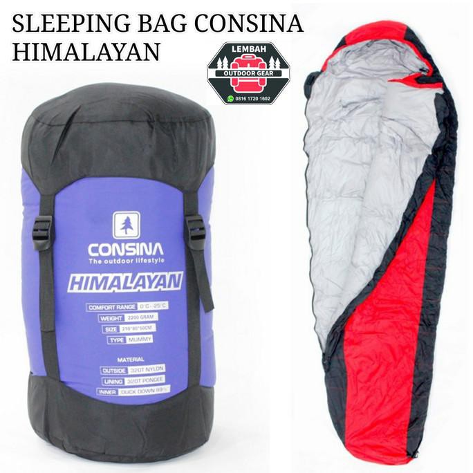 Jual Sleeping Bag Consina Himalayan / Sb Consina Ungu Lasifaanita45