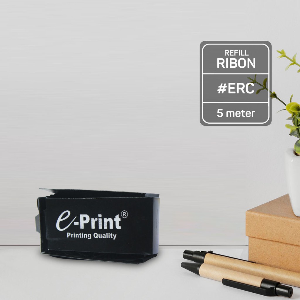 Jual Refill Ribbon ERC 30/34/38 e-Print BLACK | Shopee Indonesia