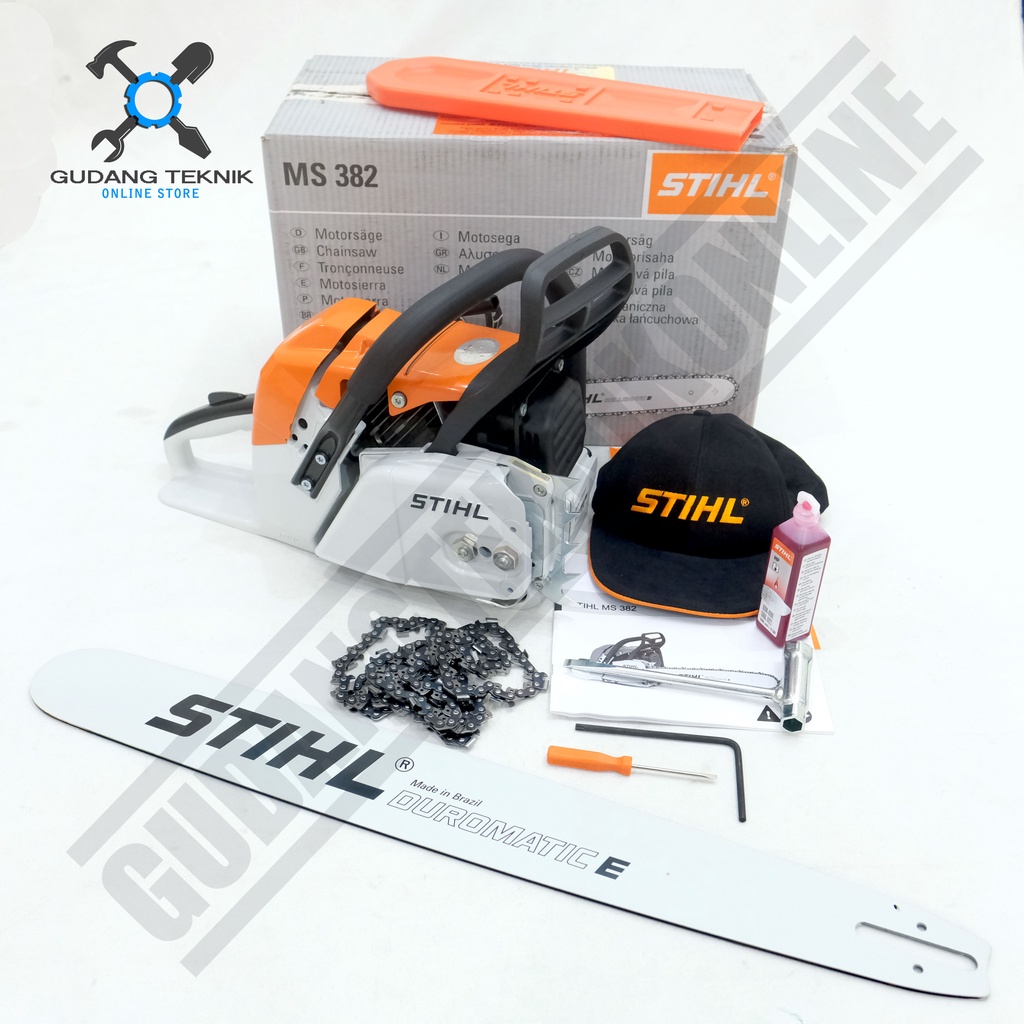 Jual Chainsaw Stihl MS382 25" / Mesin Gergaji Kayu Chainsaw Stihl MS ...