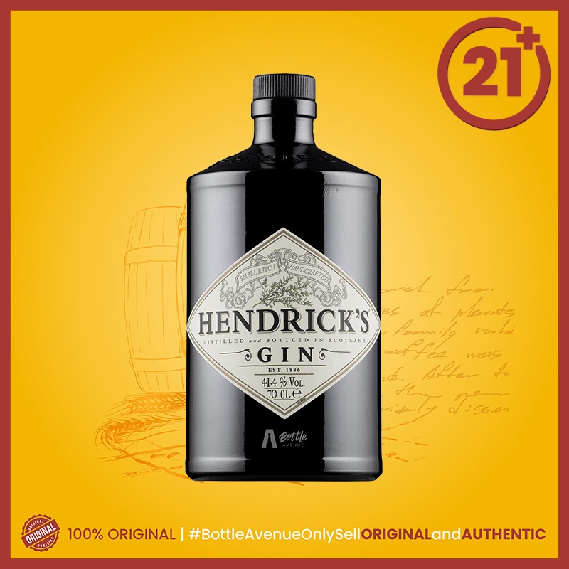 Jual Hendrick's / Hendricks Gin 700 Ml ( Resmi Dan Original By Bottle ...