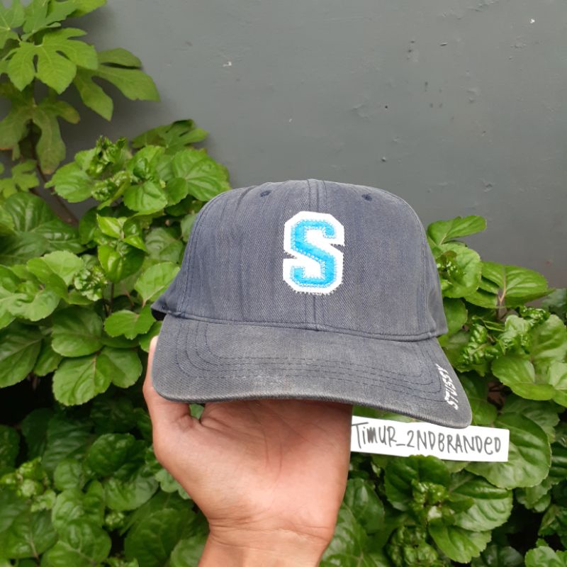 Jual vintage stussy S logo by flexfit caps | Shopee Indonesia