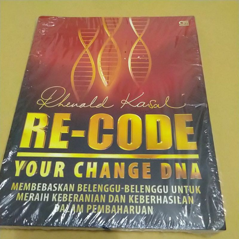 Jual Buku Manajemen Original Renald Rhenald Kasali CODE YOUR CHANGE DNA ...