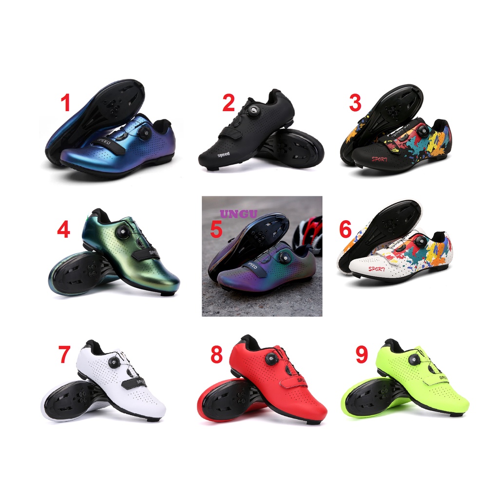 Jual SEPATU SEPEDA SPEED CLEAT gowes MTB xc Roadbike balap SELI lipat ...