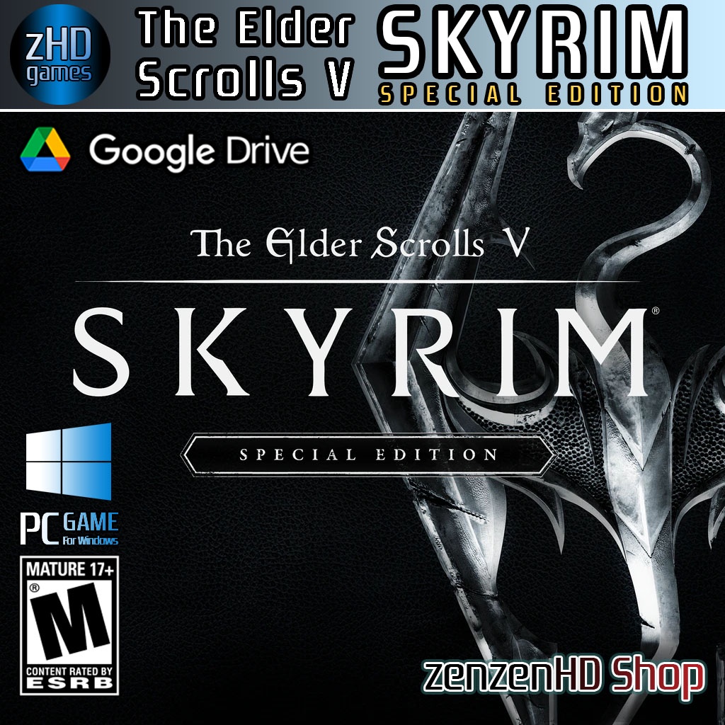 Jual PC Game The Elder Scrolls V - Skyrim Special Edition [zHD Games ...