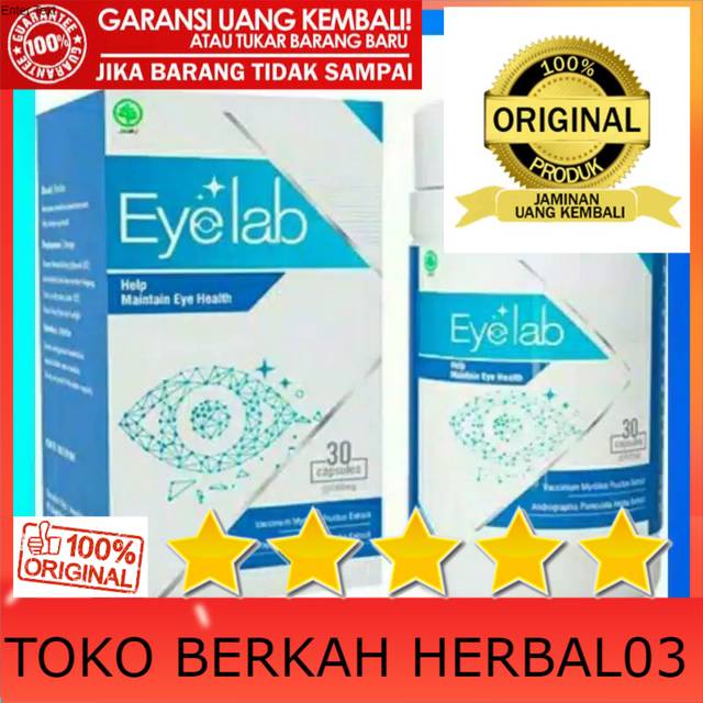 Jual 100% ASLI EYELAB ASLI 100% ORIGINAL SUPLEMEN HERBAL BPOM OBAT ...