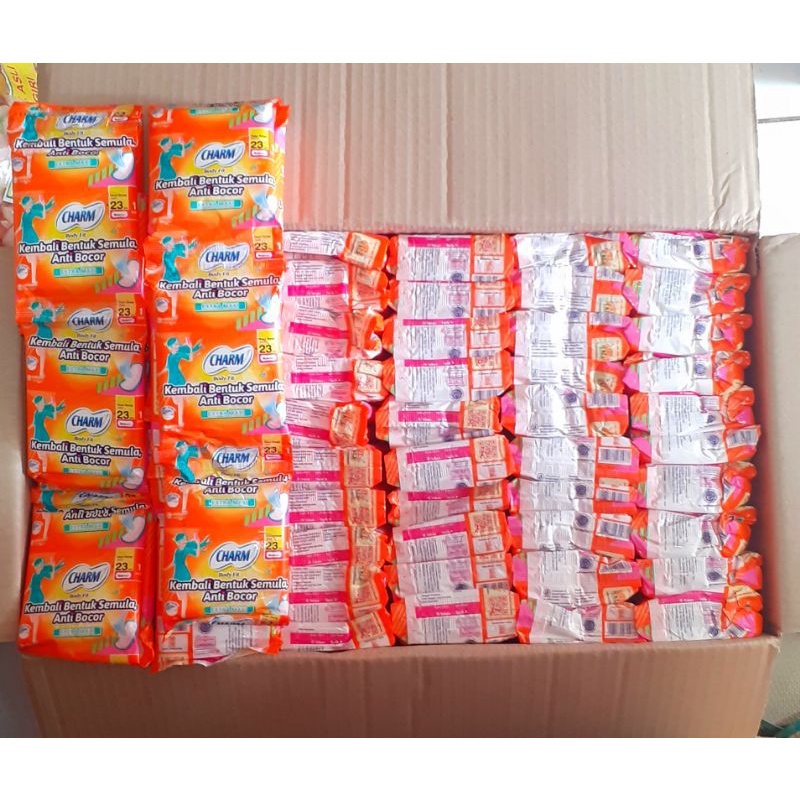 Jual CHARM Renceng Isi 10 Sachet - Pembalut Wanita | Shopee Indonesia