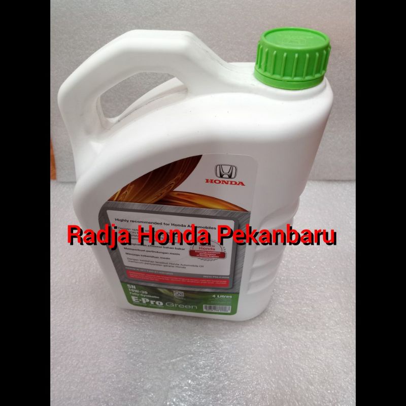 Olio Motore Honda 4 Tempi 10W30 - 0,6 Litri, Nuovo, Per Tosaerba, Generatori E Motori Marini