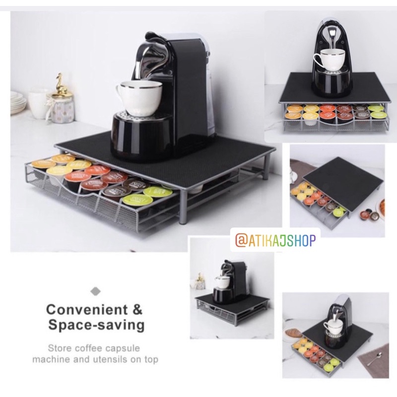 Jual Nescafe Dolce Gusto Capsule Drawer Holder Storage Box Rack Tempat Kapsul Shopee Indonesia