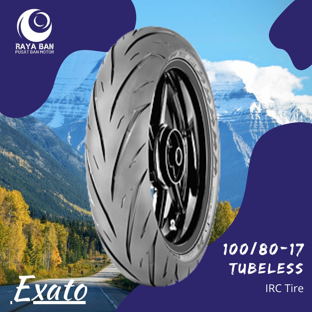 Jual Ban Motor IRC Exato 100/8017 TL Shopee Indonesia