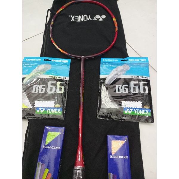 Jual raket Yonex astrox22 RX (free pasang senar)(free logo senar) bonus ...