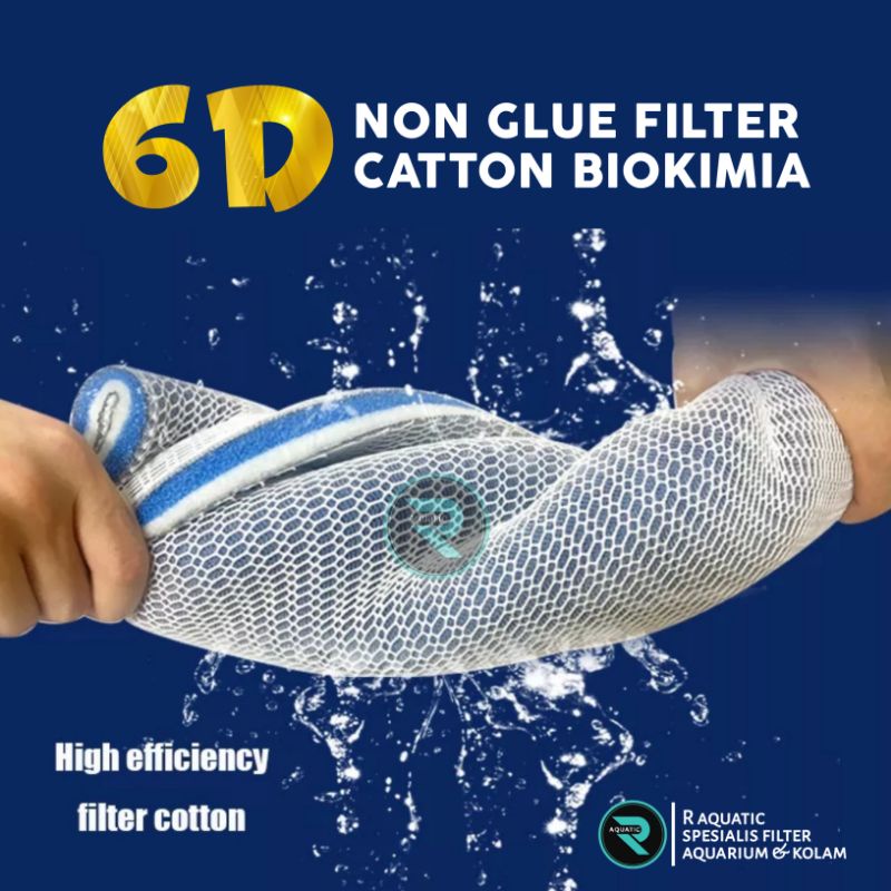 Jual 6D 8s honey comb filter aquarium biokimia import high quality