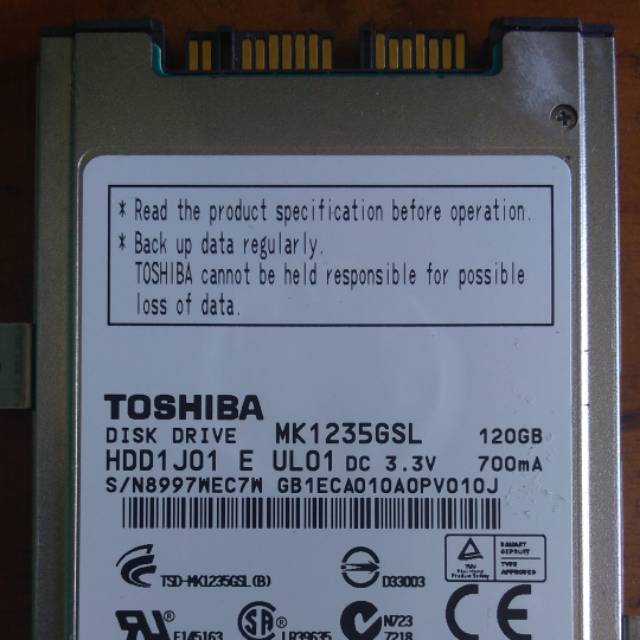 Jual Hdd 1.8 inch 120GB | Shopee Indonesia