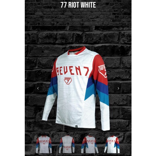 Jual SEVEN7 RIOT WHITE | Shopee Indonesia