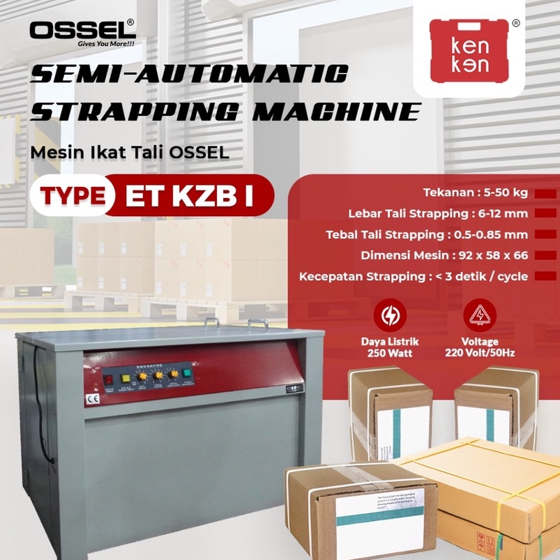 Jual Mesin Pengikat Tali Strapping Machine Mesin Ikat Tali Kardus Model ...