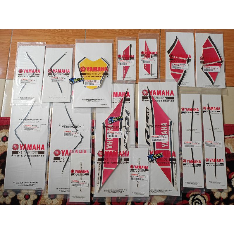 Jual Striping Graphic Sticker Yamaha R15M World GP 60th Anniversary ...