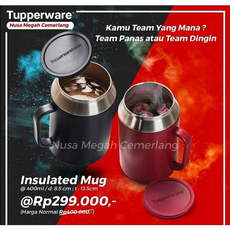 Jual insulated mug TUPPERWARE (1) Shopee Indonesia