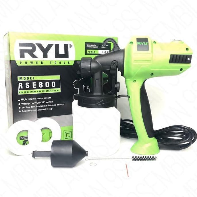 Jual Spray Gun RYU RSE 800 Mesin semprot elektrik | Shopee Indonesia
