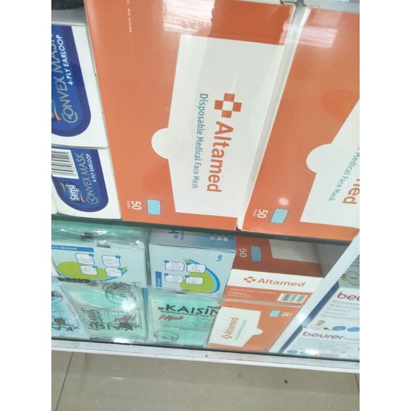 Jual masker medis altamed asli barang dari apotik. earloop | Shopee ...