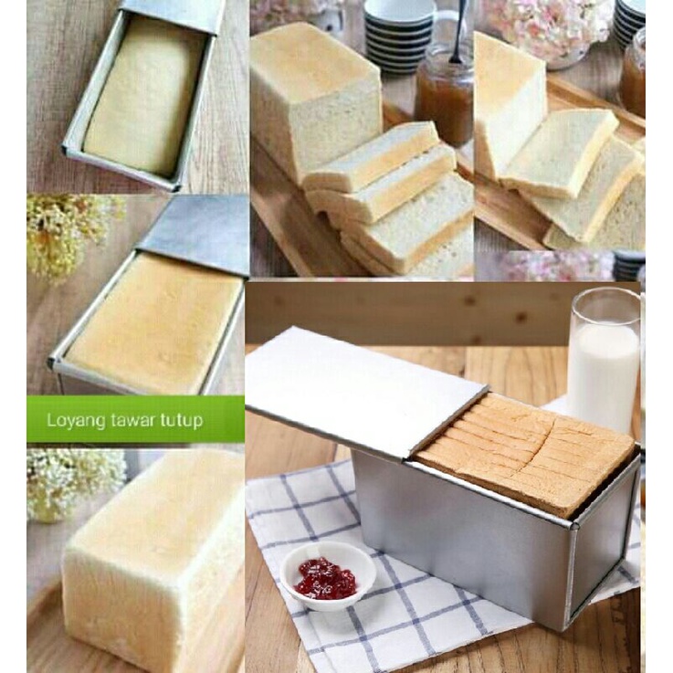 Jual loyang roti tawar tutup ukuran 15cm 20cm 22cm murah | Shopee Indonesia