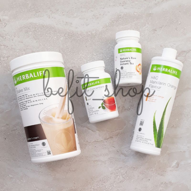 Jual Herbalife Paket Hemat 3 (free shaker) | Shopee Indonesia