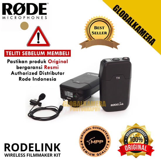 Jual RODE Link Wireless Filmmaker Kit (Original) | Shopee Indonesia