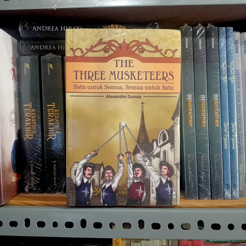 Jual Buku Asli The Three Musketeers - Alexandre Dumas - TERAPIBUKU ...