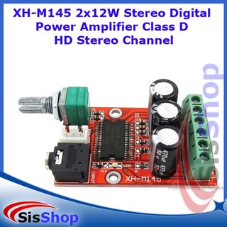 Jual XH-M145 2x12W Stereo Digital Power Amplifier Class D HD Stereo ...
